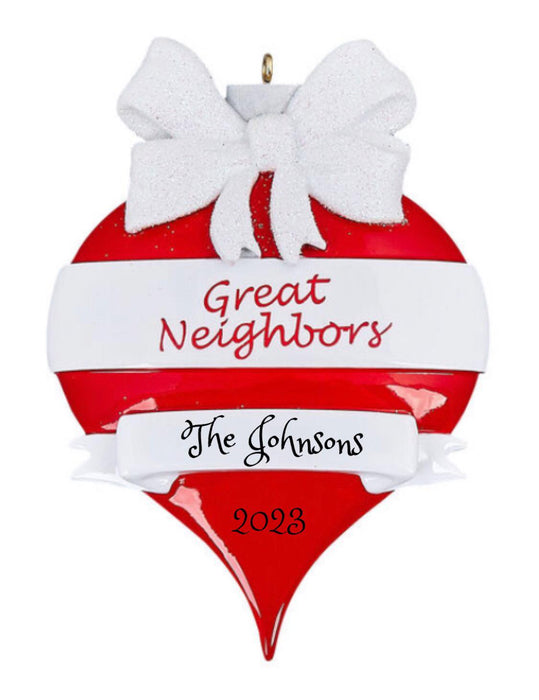 Neighbors Ornaments